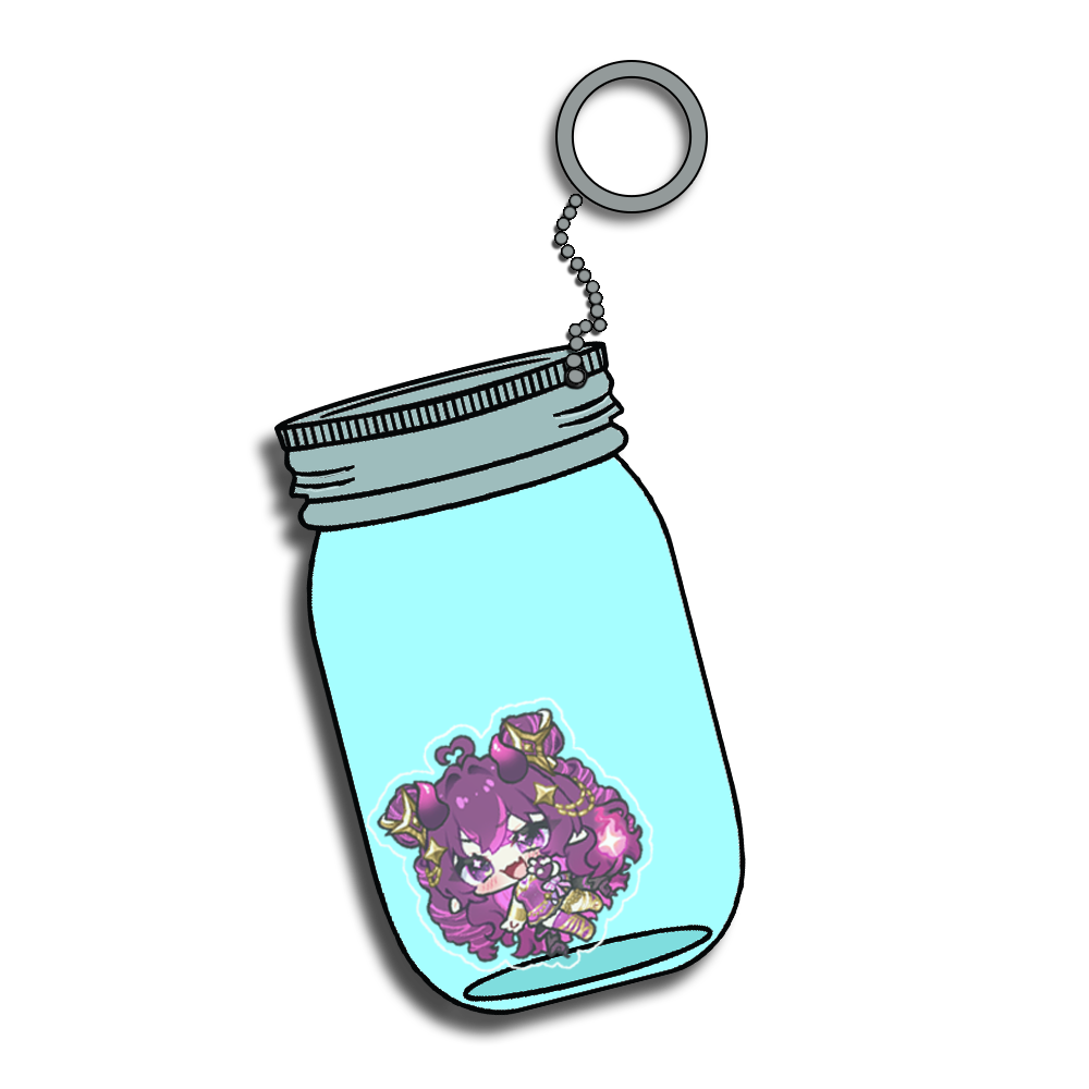 VityaNova | Jarcore - Shaker Keychain