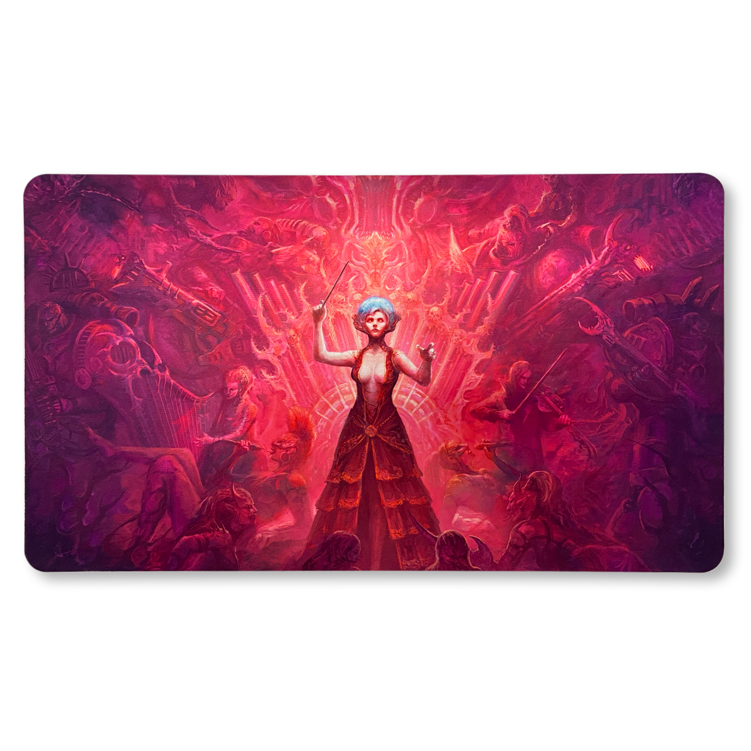 ragged playmat mtg card Adeptus Ridiculous | Music of the 3rd