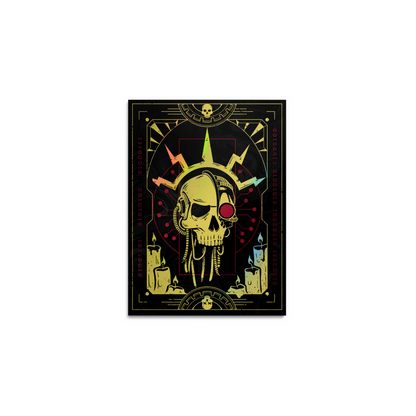 skull card sleeves Sleeves, Card Sleeve,Top Quality Card Sleeve, perfect fit sleeves, Art Sleeves,Fantasy Forest in Blue Fantasy North textured matte art sleeves feature a lightly textured matte surface that provides an easy handling and shuffling experience for your favorite playing cards Fantasy North - Sid Wilde