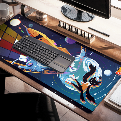 Voices of the Void | Alpha Base Mural - Desk Mat