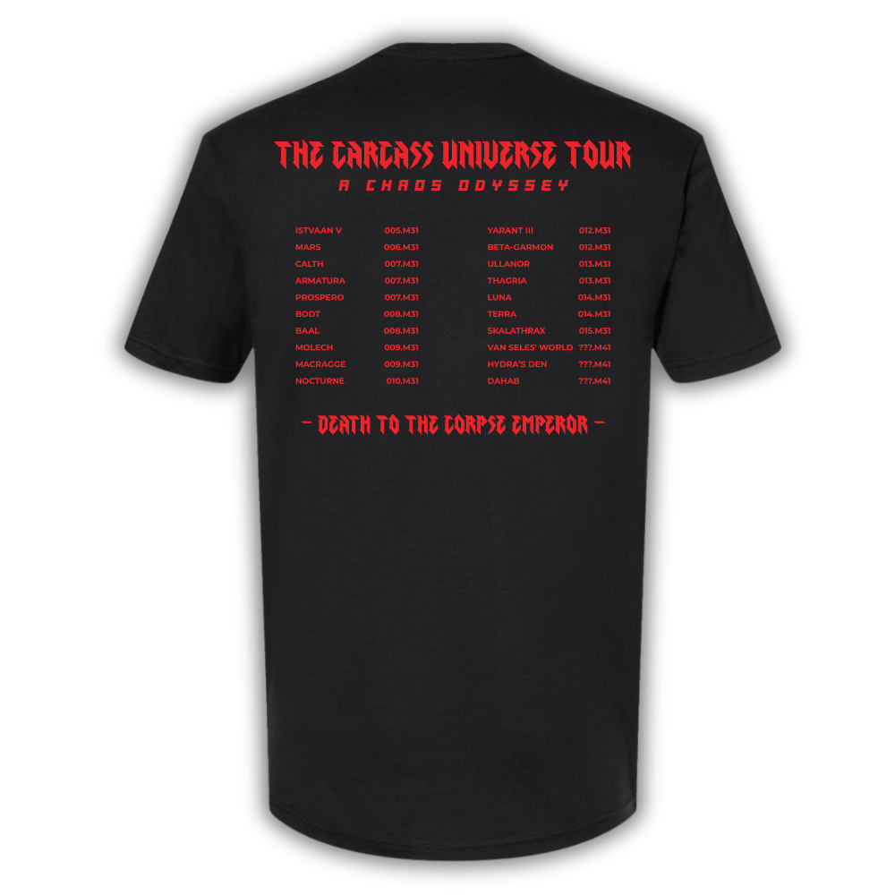 ND |  The Carcass Universe Tour - Tees
