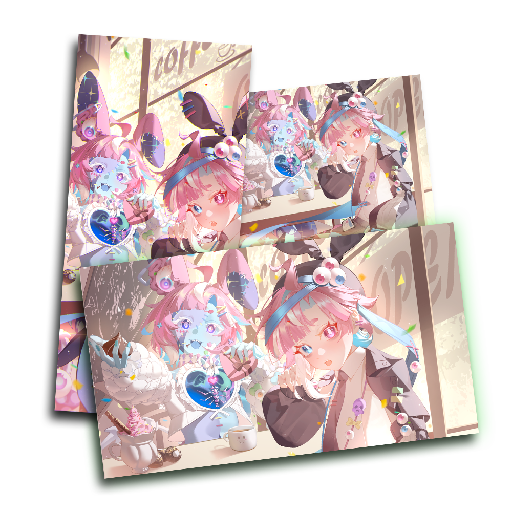 Necronival | Pocket Valentine - Digital Wallpaper