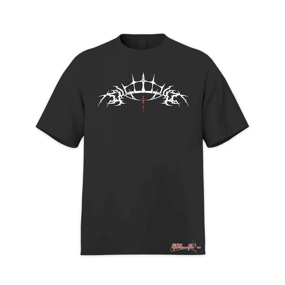 Girl DM | Extremely Cool Lowkey Villainess Crown - Tee