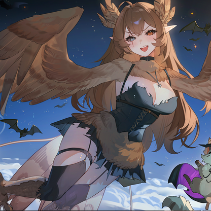 Kumi | Bewitching Harpy - Art Print