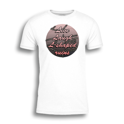 Paul is Bad at Stuff | Live, Laugh, L-Shaped Ruins - Tee