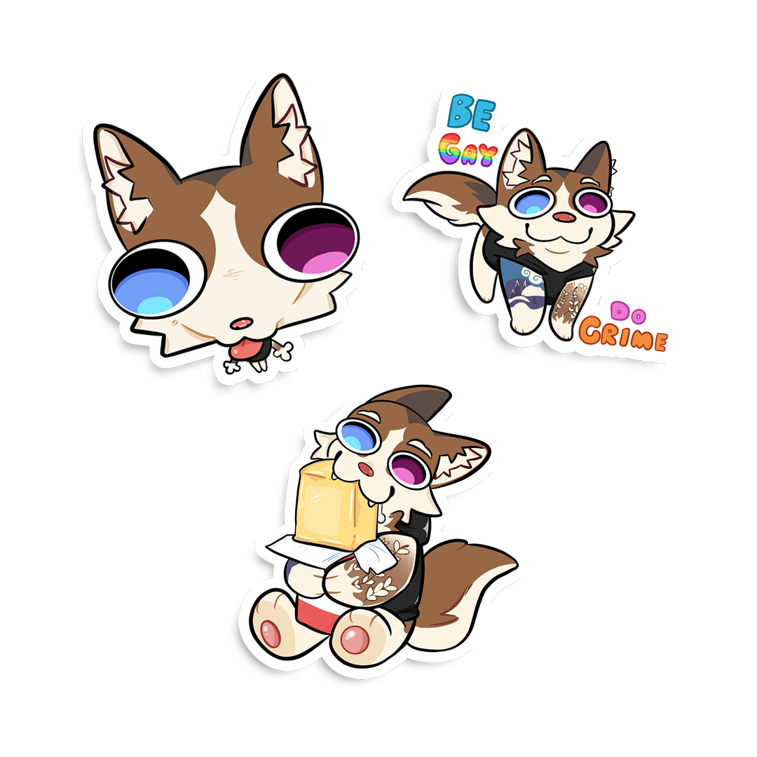 PapaMutt | Silly Sticker Pack - Sticker