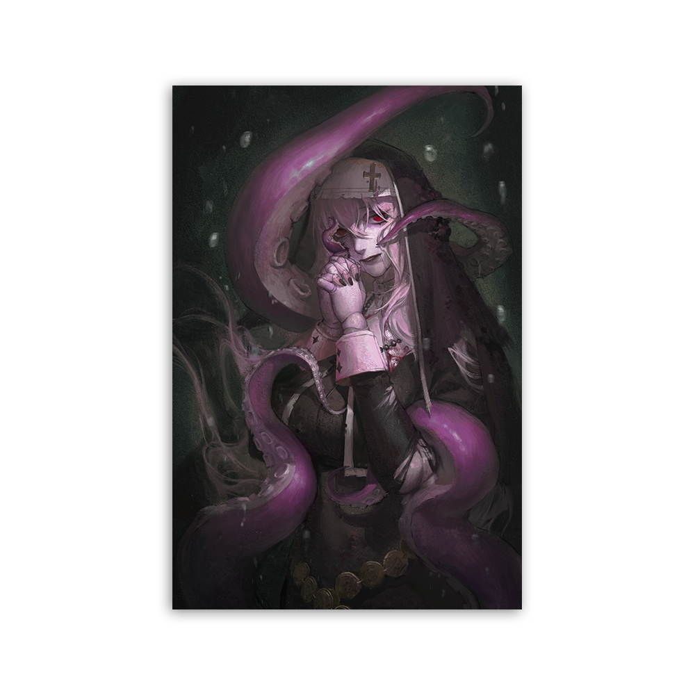 PorcelainMaid | A Doll Lost to Sea - Art Print