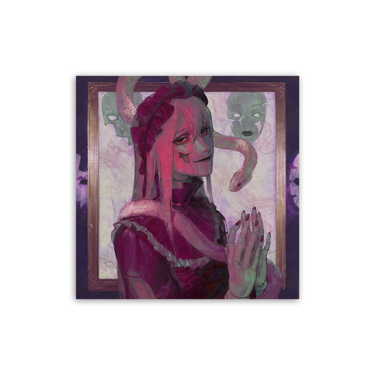 PorcelainMaid | Snake in the Doll - Art Print