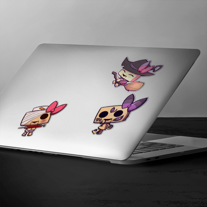 PorcelainMaid | Blockhead Costume Party Bundle - Sticker Pack