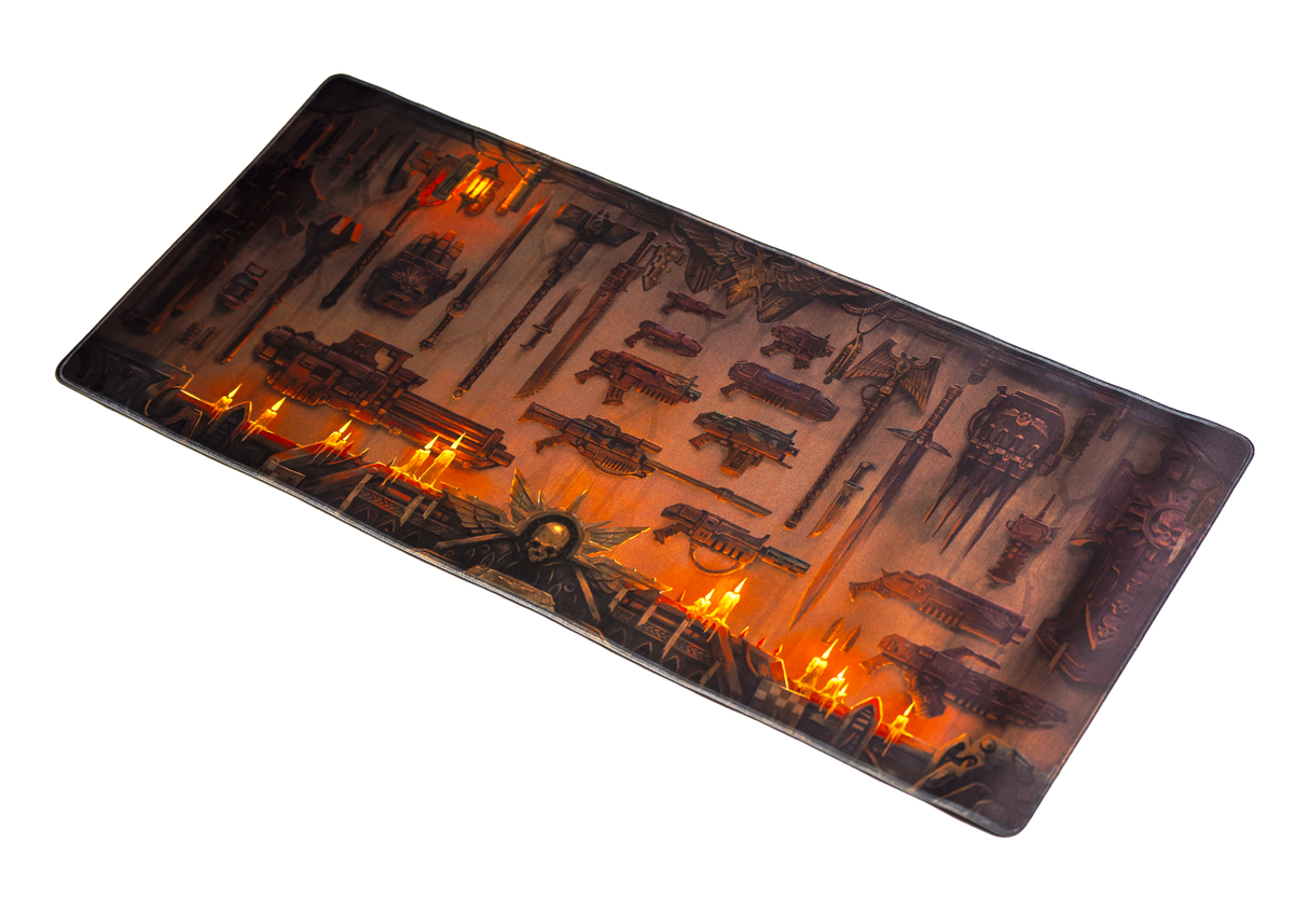 Bricky | Arsenal of Angels - Desk Mat – OrchidEight