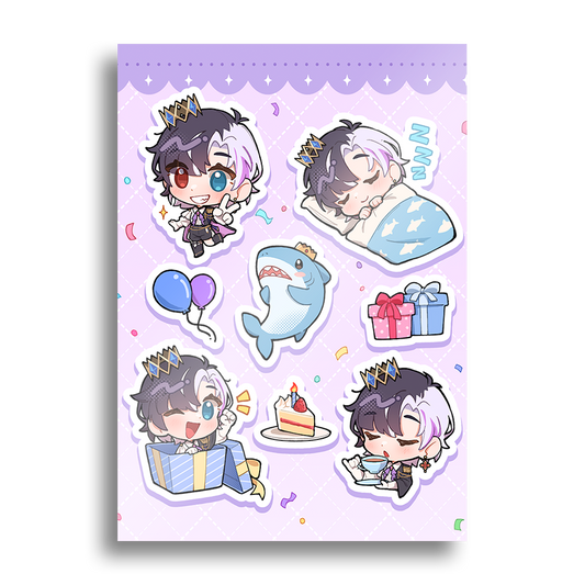 Rin Penrose | Adhesive Shapes Collection (GOTY edition) - Sticker Sheet