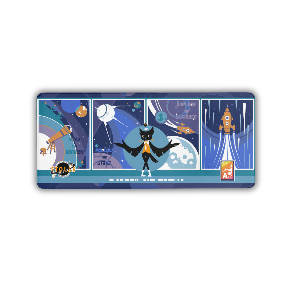 Voices of the Void | Alpha Base Mural - Desk Mat